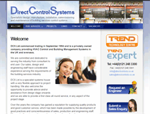 Tablet Screenshot of directcontrols.co.uk